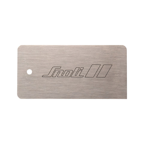 SNOLI Metal Scraper Nirosta Steel, 125 x 60 x 0.8 mm